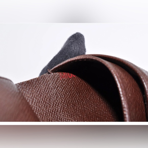 Louis Vuitton Damier Ebene French Purse Wallet EUC - Picture 10 of 12